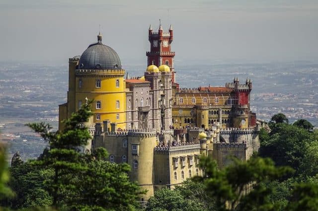 Palaces et chateaux Sintra Lisbonne