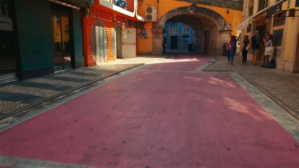 rua cor de rosa lisboa