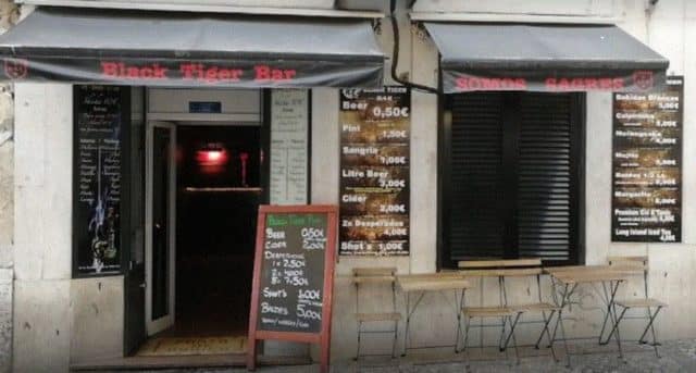 Black Tiger Bar - Happy Hour Lisbonne