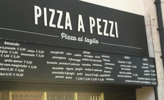 Pizza a Pezzi Lisbonne