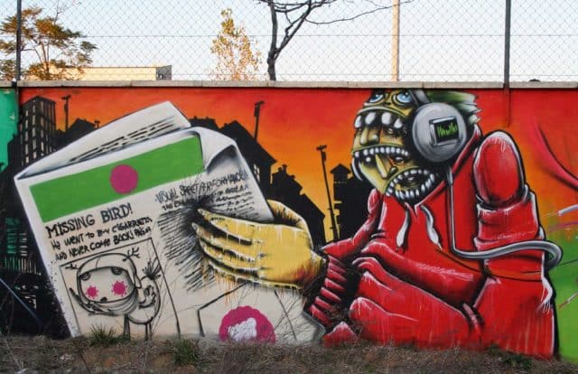 Street Art Lisbonne - Fabrica Braço de Prata