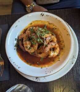 plat crevettes